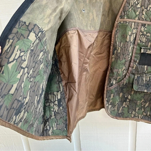 Men’s Vintage Deadstock Winchester Conceal Hunting Shooting Camo Vest - Picture 6 of 14